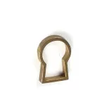 Polished Brass Keyhole Cover DU4080 18mm per Piece