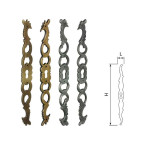 Left Old Bronze Keyhole...