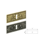 Rectangular Brass Keyhole...