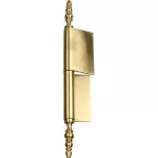Polished Brass Bracketed Vase Hinge No.50 Height 6\" (152.4mm) Right / pc