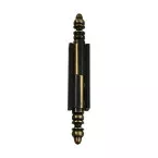 Universal Surface Hinge No.1101 Rustic Vase No.3 Old Brass Total Leaf Height 50mm per piece