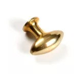 Boutons olive DU2295 32mm laiton poli / Pce