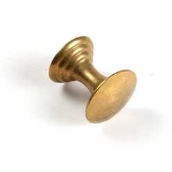Polished Brass Vintage Button 20mm per Piece