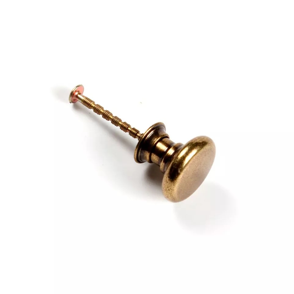 Knob with Rosette 6422 Zamak Bronze...