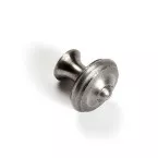 Lyonnais Polished Iron Furniture Knob DU2004 20mm per Piece