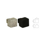 Knop PURE britannium...