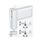 Dr. Hahn KT-EV Hinge 15-20mm Overlay Raw Finish per Piece