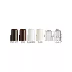 Brown Cap for Otlav P09 Hinge Pin / pc
