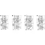 KFV Central Lock Case Operated by Lever for After-Sales Service 35 / 92 / pc