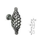 Oval Twisted Iron Furniture...