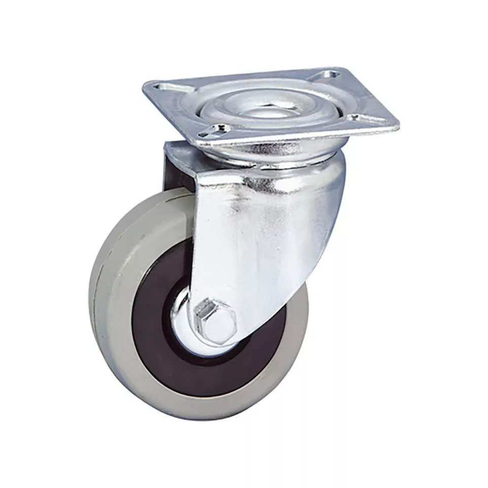 Rubber Swivel Plate Caster Wheel...