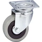 Rubber Swivel Plate Caster Wheel Ø50mm 35kg per piece