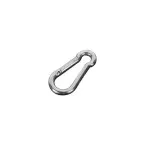 Zinc-Plated Carabiner Ø6 x 60mm Pack of 2