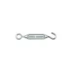 Zinc Plated Cage Turnbuckle 1 Hook 1 Eye 8mm per piece