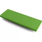 cales de vitrage en plastique 100x60x5mm Vert / 500pce