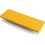 kunststof beglazingsblokjes 100x40x4mm Geel / 1000pce