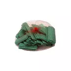 Cales plates en hêtre 80x22x3mm vert / 100pce