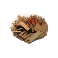 Platte blokjes in beuk 80x22x1mm naturel / 200pce