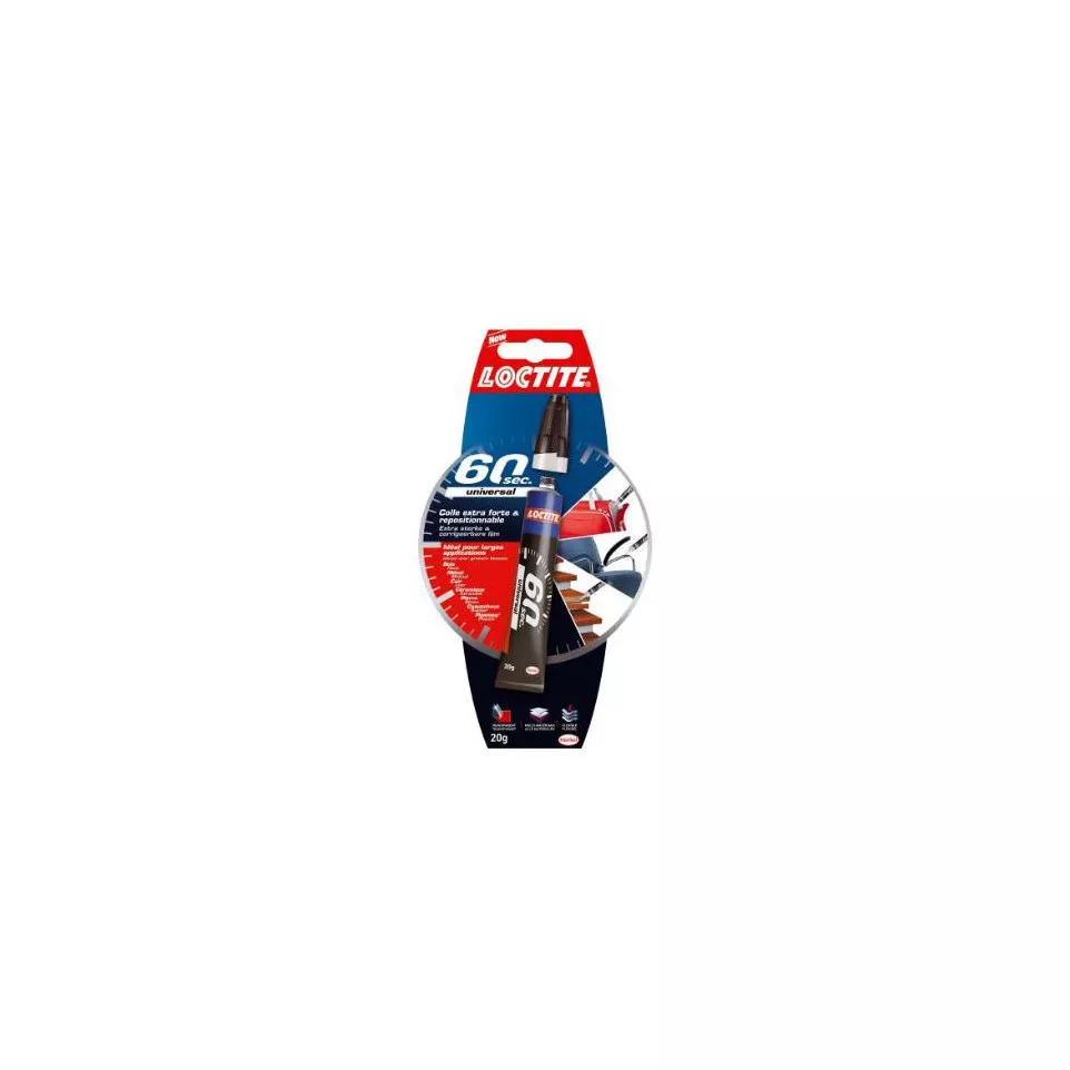 Colle Loctite rapide 60 secondes 20g...