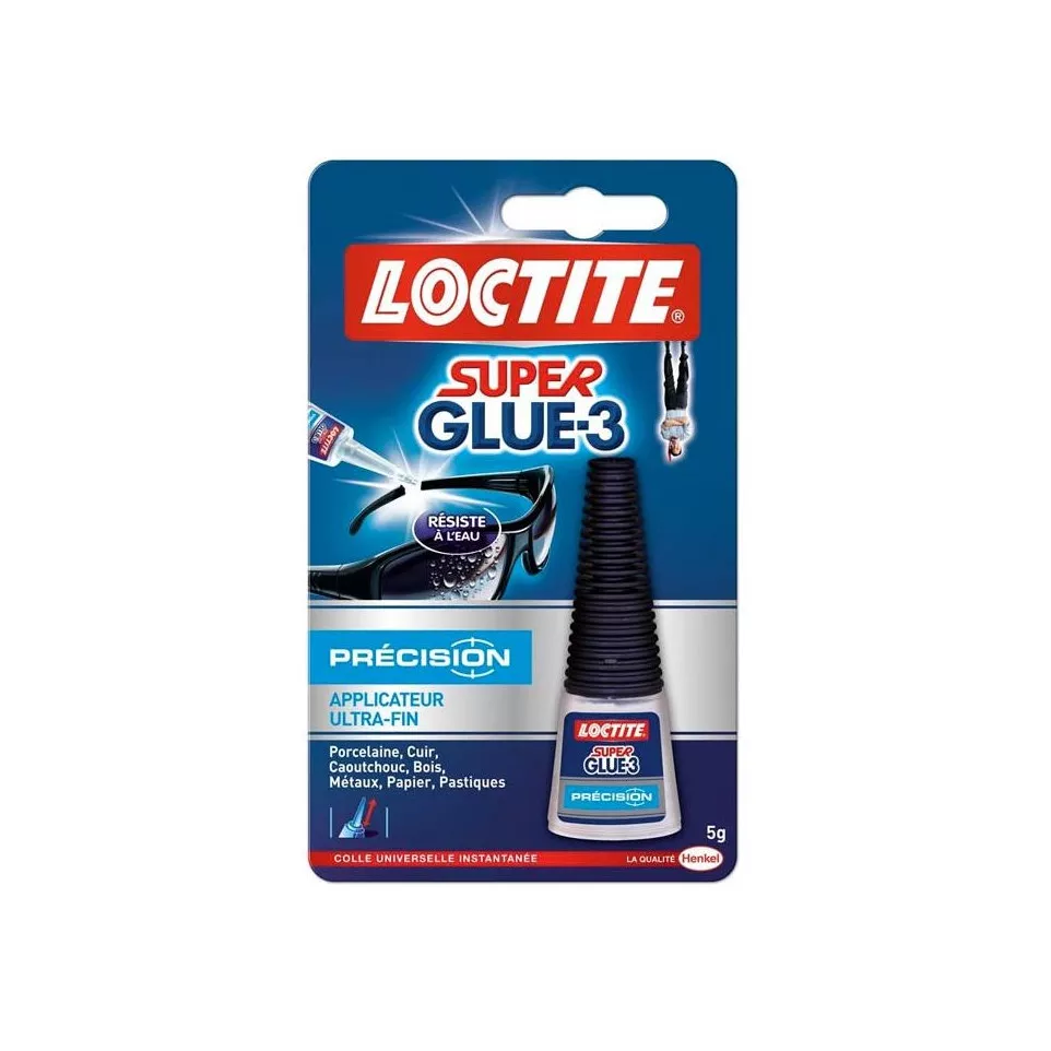 Colle Loctite super glue précision 3g...
