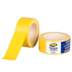 HPX Yellow PVC Formwork Tape 50mm x 33m per 33m roll