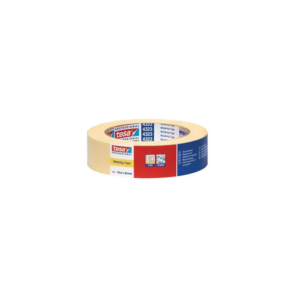 Rouleau masking tape Tesa 4323 jaune...