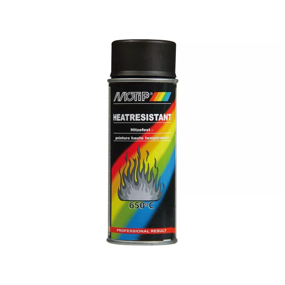 High Temperature Black Spray Paint 400ml