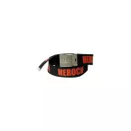 Ceinture noire impressions oranges Herock / pce