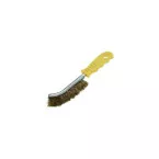 Brass Coated Steel Wire Hand Brush per piece