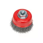 Brosse boisseau à fils ondulés Ø70mm / pce