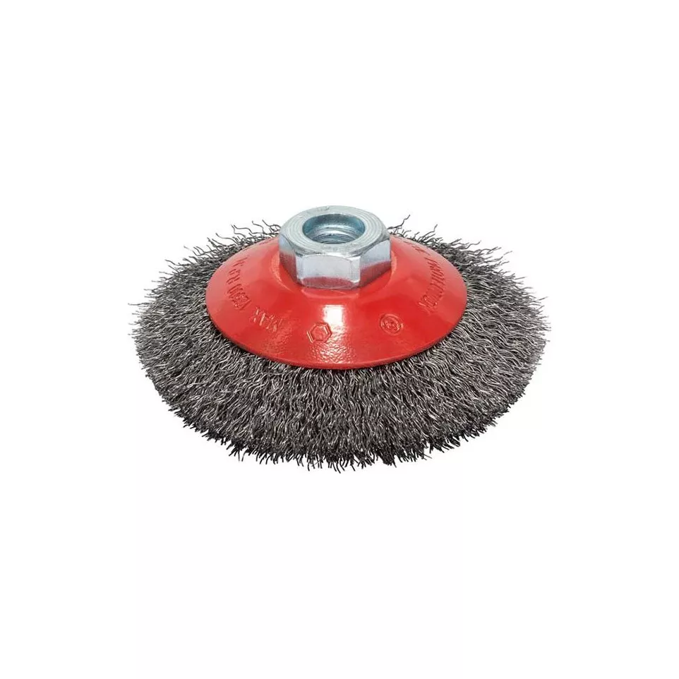 Conical Wire Brush with Twisted...