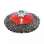 Brosse conique à fils ondulés / pce