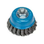 Brosse boisseau à fils torsadés Ø 75mm / pce
