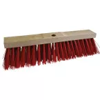 Brosse de rue nylon rouge 600mm / pce