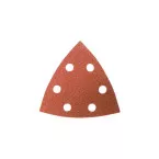 Triangular Sanding Pad 6 Holes 93 x 93mm Grit 240 Pack of 100