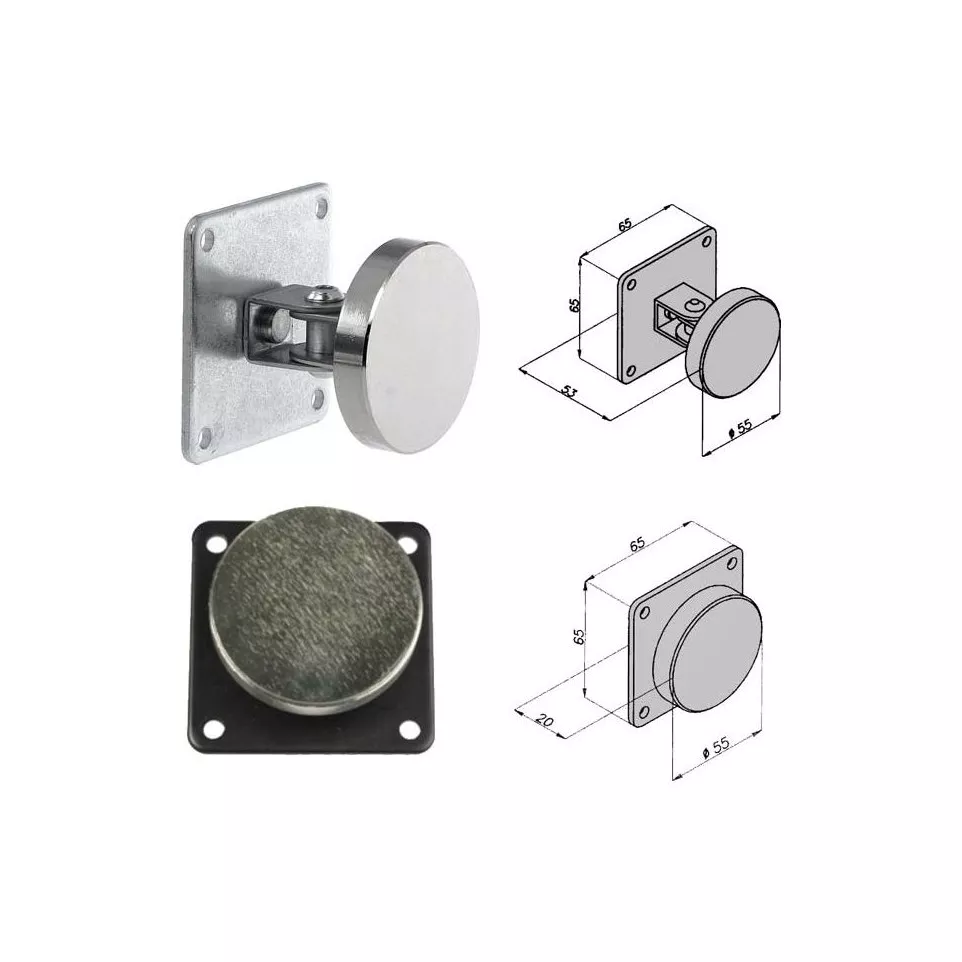 Fixed Backplate for Magnetic...