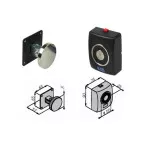 Opera Series 190 Wall-Mounted Magnetic Door Retainer per piece