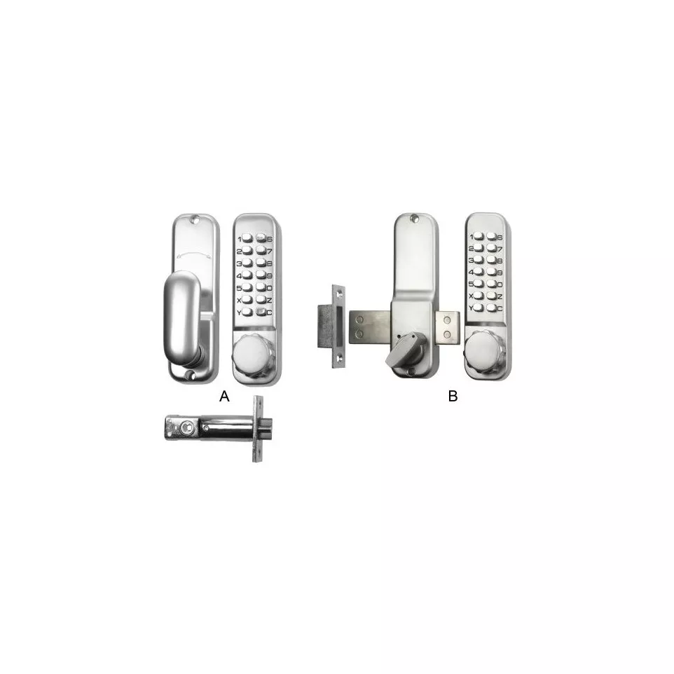 Serrures à code mécanique Dormant à...