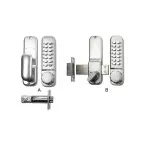 Mechanical Combination Surface-Mounted Deadbolt Lock per piece