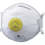Disposable FFP2 Half Masks with Valve Pack of 10