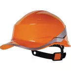 Diamond V Orange Adjustable Hard Hat with Button Tightening per piece