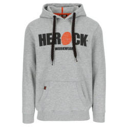 Herock Hero Grey Marl Hooded Sweatshirt XL per piece