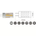 Ampoule LED G4 3,5W 320 Lm blanc neutre / pce