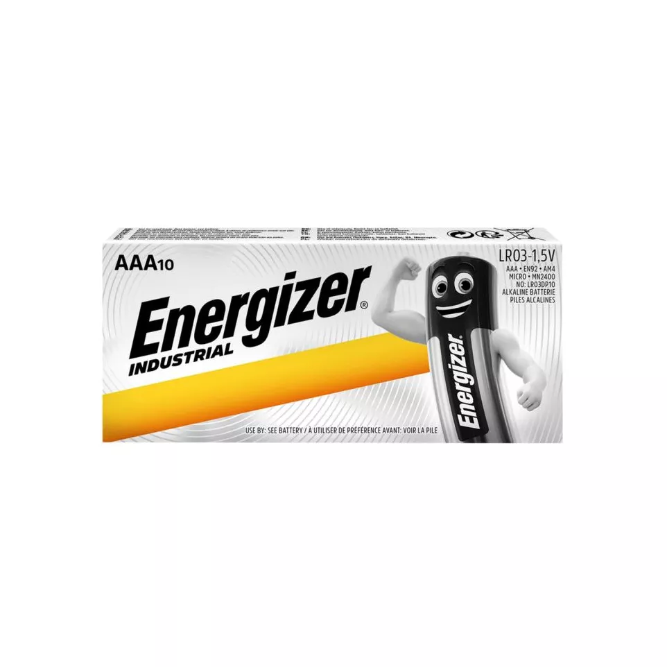 piles AAA - LR03 Energizer Industrial...