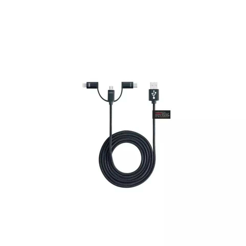 USB Multi 3 interface oplaadkabel...