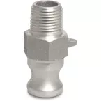 Nipple camlock pour pompe 1 1/2\" x filetage extérieur / PCE