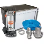 Pompe à eau sablée Floodkit 1 en coffre et accessoires / pce