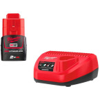 Set départ Milwaukee 1 accu...