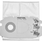 Festool SELFCLEAN Filter Bags for CT MIDI Vacuum Cleaner, Pack of 5
