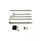 Burin plat 20 mm pour marteaux burineurs / pce